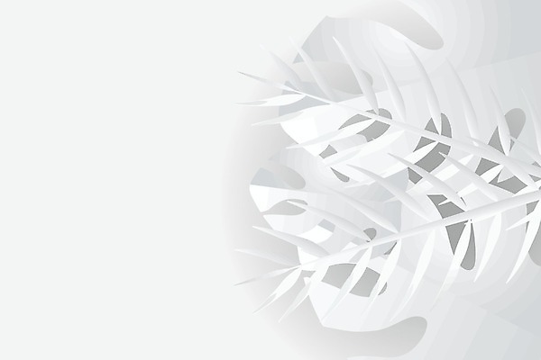 EPS 해외이미지 모양 디자인 종이 백그라운드 컨셉 잎 일러스트 손바닥 미술 회색 흰색 그늘 자르기 심플 스타일 미니멀리스트 해외일러스트 식물 손 컬러 모션 문화예술 파일형식 벡터 이미지허브