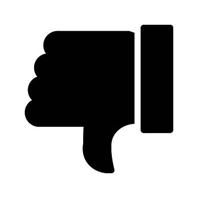 EPS 해외이미지 손 디자인 백그라운드 인터넷 일러스트 비즈니스 손가락 파란색 웹 엄지손가락 금지 흰색 선택 투표 심볼 사인 취소 나쁜 부정 부정적 싫은 해외일러스트 감정 컬러 컨셉 신체부위 선거 파일형식 벡터 이미지허브