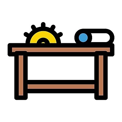 EPS 해외이미지 직업 디자인 일러스트 탁자 직장 사람 목재 검은색 장비 흰색 도구 업무 원형 칼날 자르기 목수 심볼 책상 심플 목공예 고립 엘리먼트 톱질 해외일러스트 도형 나무 컬러 가구 회사 재료 모션 작업 공예 파일형식 벡터 식물 생활용품 비즈니스 취미 오브젝트 이미지허브