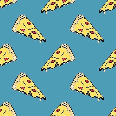 EPS 해외이미지 디자인 패턴 일러스트 피자 사람없음 조각피자 피자조각 해외일러스트 조각 무늬 패스트푸드 서양음식 파일형식 벡터 이미지허브