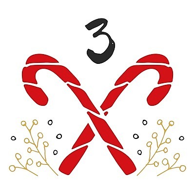 EPS 해외이미지 열매 일러스트 사탕 타이포그라피 사람없음 숫자 달력 날짜 12월 해외일러스트 식물 문자 디저트 파일형식 벡터 이미지허브