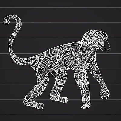 EPS 해외이미지 동물 전통 손 디자인 종이 야생동물 백그라운드 꽃무늬 패턴 일러스트 자연 추상 새로움 흑백 미술 동양인 인종 그래픽 장식 칠판 중국 수확 흰색 원숭이 화려 낙서 스케치 인도인 연도 문신 심볼 사인 그림 질감 윤곽 페이지 유인원 부족 침팬지 만다라 엘리먼트 스타일 해외일러스트 외국인 꽃 아시아 컬러 컨셉 무늬 농업 포유류 문화예술 촬영기법 사람 신체부위 생태계 파일형식 벡터 이미지허브