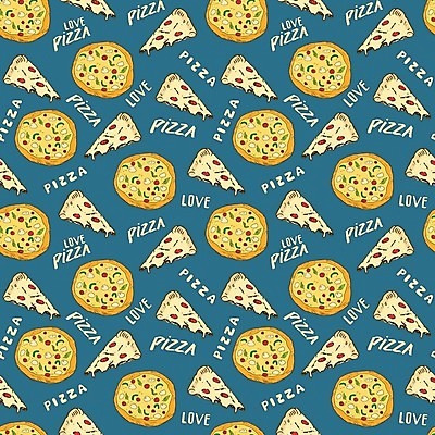 EPS 해외이미지 디자인 패턴 일러스트 피자 사람없음 조각피자 해외일러스트 무늬 패스트푸드 서양음식 파일형식 벡터 이미지허브