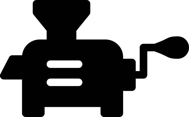 EPS 해외이미지 디자인 선 컨셉 일러스트 가정 주방용품 육류 손잡이 요리 금속 주방 검은색 식사 기계 장비 소고기 기구 공구 플랫 심볼 그라인더 갈기 방앗간 고립 다진 조작 철강 해외일러스트 컬러 생활용품 식재료 재질 도구 커피용품 파일형식 벡터 이미지허브