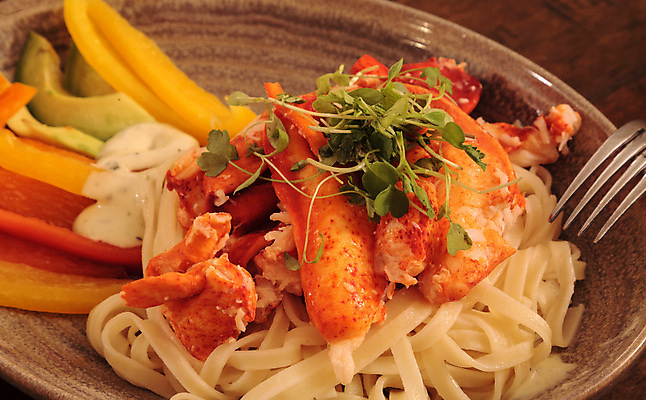 포토 JPG 해외이미지 접시 채소 피망 파스타 사람없음 식사 저녁식사 바닷가재 해산물 아보카도 건강식 해외포토 식기 음식 과일 서양음식 가재 파일형식 이미지허브