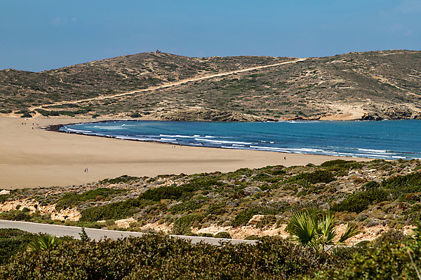 포토 JPG 해외이미지 유럽 모래 바다 섬 여행 자연 하늘 휴가 파노라마 사람없음 물 파란색 햇빛 태양 맑음 지중해 그리스 남쪽 그리스인 해외포토 자연요소 서양인 나라 컬러 날씨 촬영기법 방향 생태계 파일형식 이미지허브
