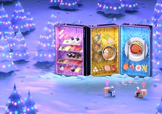 JPG 해외이미지 음식 모바일 스테이크 사람없음 두명 스마트폰 크리스마스트리 3D 초밥 어플리케이션 배달원 국수 배달음식 일본음식 해외포토 포토 직업 크리스마스 서양음식 사람 핸드폰 스마트기기 면류 배달 디지털합성 파일형식 이미지허브