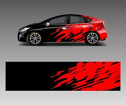 EPS 해외이미지 디자인 백그라운드 일러스트 자동차 추상 사람없음 목업 자동차코팅 해외일러스트 육상교통 무늬 파일형식 벡터 이미지허브