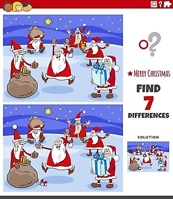 EPS 해외이미지 전신 여자 노년 남자 어린이 일러스트 산타모자 놀이 크리스마스선물 서기 들기 소년 여러명 상반신 파란색 산타클로스 점프 만세 물음표 보따리 선물자루 찾기 틀린그림찾기 해외일러스트 모자_잡화 기호 컬러 다수 크리스마스 모션 선물 사람 성인 자루 파일형식 벡터 이미지허브