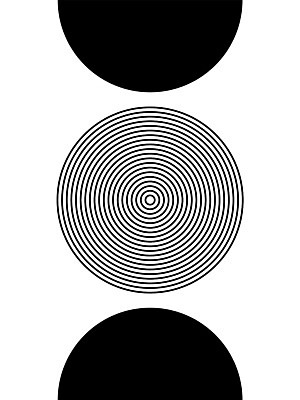 EPS 해외이미지 선 일러스트 사람없음 원형 그림 아치 미니멀 해외일러스트 도형 파일형식 벡터 이미지허브