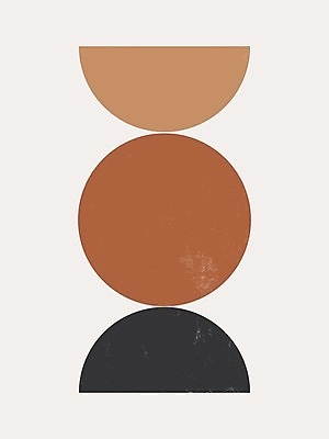 EPS 해외이미지 일러스트 사람없음 원형 그림 미니멀 해외일러스트 도형 파일형식 벡터 이미지허브