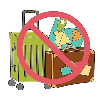 EPS 해외이미지 디자인 배너 포스터 여행 백그라운드 컨셉 일러스트 경고 빨간색 약 라벨 여행가방 중국 금지 짐 플랫 바이러스 닫기 보호 질병 위험 사인 감염 배지 박테리아 고립 그만 수하물 전염병 해외일러스트 아시아 컬러 가방 의학 모션 프레임 파일형식 벡터 이미지허브