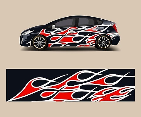 EPS 해외이미지 디자인 백그라운드 일러스트 자동차 추상 사람없음 목업 자동차코팅 해외일러스트 육상교통 무늬 파일형식 벡터 이미지허브