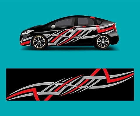 EPS 해외이미지 디자인 백그라운드 일러스트 자동차 추상 사람없음 목업 자동차코팅 해외일러스트 육상교통 무늬 파일형식 벡터 이미지허브