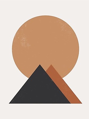 EPS 해외이미지 일러스트 사람없음 원형 그림 미니멀 해외일러스트 도형 파일형식 벡터 이미지허브