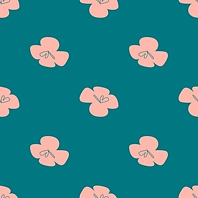 EPS 해외이미지 분홍색 백그라운드 패턴 일러스트 사람없음 초록색 패턴백그라운드 시원함 심플 열대꽃 해외일러스트 꽃 컬러 무늬 파일형식 벡터 이미지허브