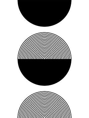 EPS 해외이미지 선 일러스트 사람없음 원형 그림 아치 미니멀 해외일러스트 도형 파일형식 벡터 이미지허브