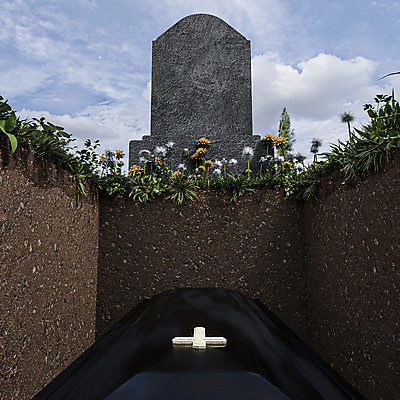 포토 JPG 해외이미지 주간 사다리 사람없음 3D 흙 무덤 오픈 구멍 장례 땅바닥 장례식 해외포토 자연요소 바닥 도구 디지털합성 파일형식 이미지허브