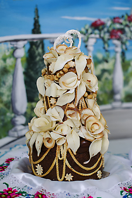 포토 JPG 해외이미지 전통 디자인 꽃 음식 빵 결혼 백그라운드 꽃무늬 휴가 부활절 기념 건강 사랑 씨앗 이벤트 사람없음 장식 수건 컬러풀 갈색 케이크 맑음 식사 빵집 흰색 축하 신선 원형 달콤 맛 심볼 반죽 초대 소금 덩어리 내추럴 러시아인 이스트 해외포토 도형 서양인 식물 기념일 감정 컬러 컨셉 무늬 날씨 디저트 위생용품 상점 파일형식 이미지허브