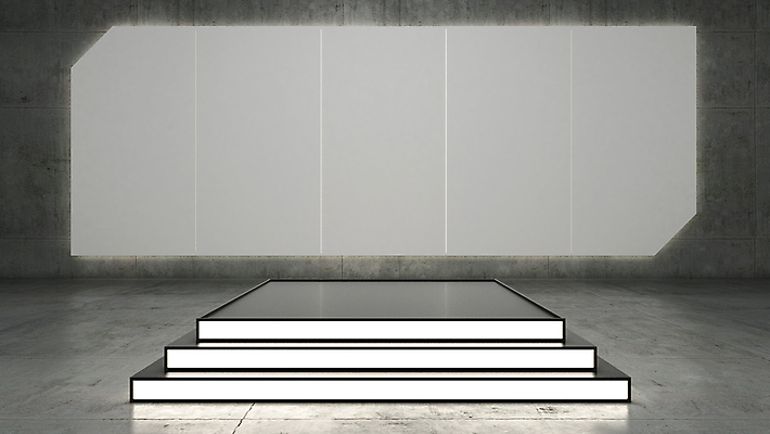 포토 JPG 해외이미지 디자인 백그라운드 컨셉 추상 사람없음 3D 회색 오브젝트 단상 목업 해외포토 컬러 무늬 디지털합성 파일형식 이미지허브