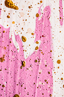 포토 JPG 해외이미지 분홍색 백그라운드 사람없음 빨간색 금색 혼합 뿌리기 질감 캔버스 아크릴물감 해외포토 컬러 모션 물감 파일형식 이미지허브