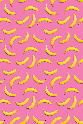 포토 JPG 해외이미지 분홍색 패턴 바나나 사람없음 해외포토 컬러 무늬 과일 파일형식 이미지허브