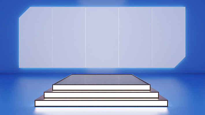 포토 JPG 해외이미지 디자인 백그라운드 컨셉 추상 사람없음 파란색 3D 회색 오브젝트 단상 목업 해외포토 컬러 무늬 디지털합성 파일형식 이미지허브