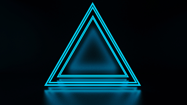 포토 JPG 해외이미지 디자인 선 추상 사람없음 그래픽 파란색 3D 디지털 검은색 삼각형 아치 해외포토 도형 컬러 무늬 디지털합성 파일형식 이미지허브