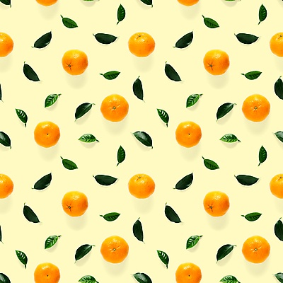 포토 JPG 해외이미지 잎 패턴 귤 사람없음 노란배경 해외포토 식물 백그라운드 무늬 과일 노란색 파일형식 이미지허브