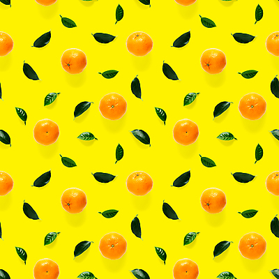 포토 JPG 해외이미지 잎 패턴 귤 사람없음 노란배경 해외포토 식물 백그라운드 무늬 과일 노란색 파일형식 이미지허브