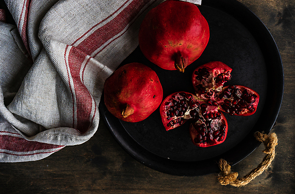 포토 JPG 해외이미지 사람없음 냅킨 석류 나무배경 해외포토 백그라운드 과일 파일형식 이미지허브