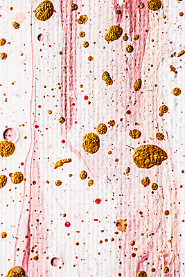 포토 JPG 해외이미지 분홍색 백그라운드 사람없음 빨간색 금색 혼합 뿌리기 질감 캔버스 아크릴물감 해외포토 컬러 모션 물감 파일형식 이미지허브