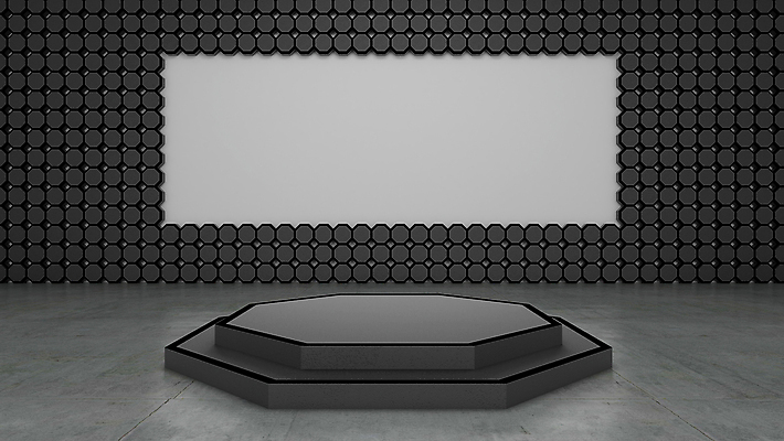 포토 JPG 해외이미지 디자인 백그라운드 컨셉 추상 사람없음 그래픽 3D 디지털 회색 오브젝트 단상 목업 헥사곤 해외포토 컬러 무늬 패턴 디지털합성 파일형식 이미지허브