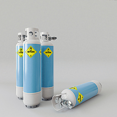 포토 JPG 해외이미지 건강 병원 사람없음 치료 3D 오브젝트 산소통 산소 압력 압축 의료용산소통 해외포토 의학 통 원소 디지털합성 파일형식 이미지허브