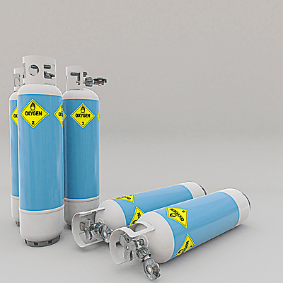 포토 JPG 해외이미지 건강 병원 사람없음 치료 3D 오브젝트 산소통 산소 압력 압축 의료용산소통 해외포토 의학 통 원소 디지털합성 파일형식 이미지허브