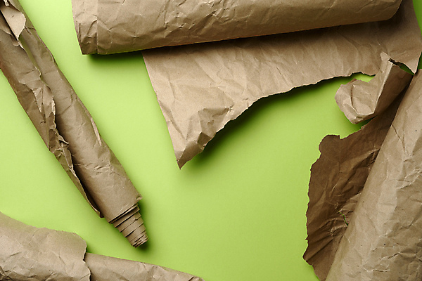 포토 JPG 해외이미지 종이 사람없음 연두색 갈색 두루마리 자르기 찢어짐 구김 접기 포장소품 종이호일 해외포토 컬러 포장 모션 초록색 오브젝트 포장재료 파일형식 이미지허브