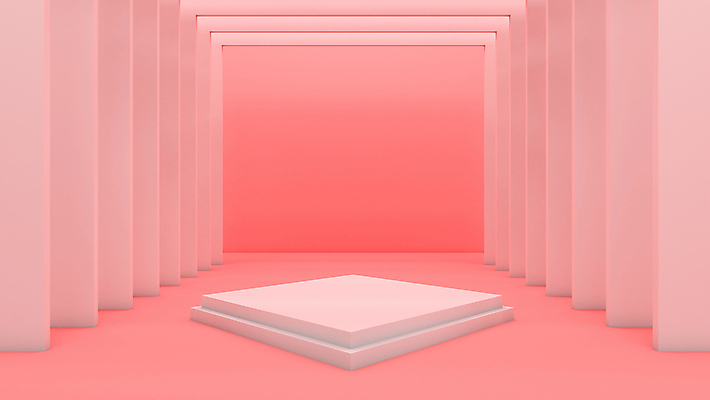 포토 JPG 해외이미지 디자인 분홍색 백그라운드 컨셉 추상 사람없음 3D 오브젝트 단상 목업 해외포토 컬러 무늬 디지털합성 파일형식 이미지허브