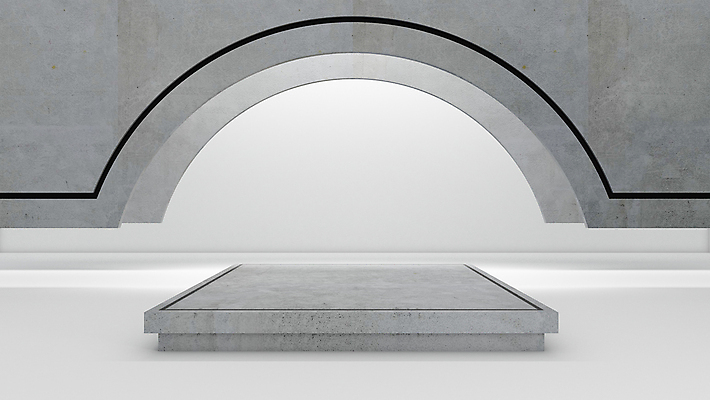 포토 JPG 해외이미지 디자인 백그라운드 컨셉 추상 사람없음 3D 회색 오브젝트 단상 목업 해외포토 컬러 무늬 디지털합성 파일형식 이미지허브