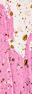 포토 JPG 해외이미지 분홍색 백그라운드 사람없음 빨간색 금색 혼합 뿌리기 질감 캔버스 아크릴물감 해외포토 컬러 모션 물감 파일형식 이미지허브