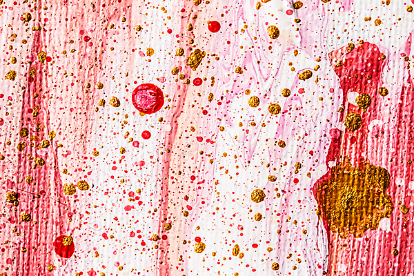 포토 JPG 해외이미지 분홍색 백그라운드 사람없음 빨간색 금색 혼합 뿌리기 질감 캔버스 아크릴물감 해외포토 컬러 모션 물감 파일형식 이미지허브