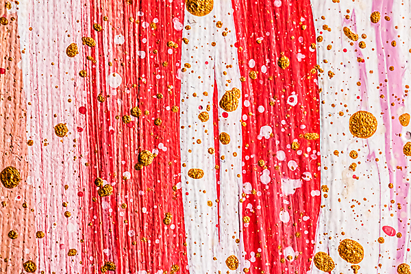 포토 JPG 해외이미지 분홍색 백그라운드 사람없음 빨간색 금색 혼합 뿌리기 질감 캔버스 아크릴물감 해외포토 컬러 모션 물감 파일형식 이미지허브