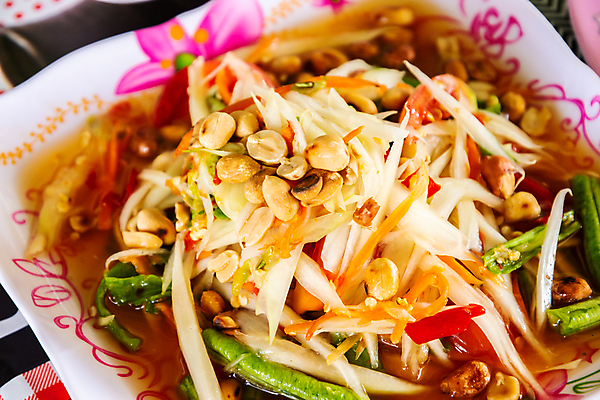 포토 JPG 해외이미지 전통 아시아 문화 음식 다이어트 태국 요리 동양인 사람없음 식사 샐러드 신선 맛 먹기 매움 지역 영양분 파파야 해외포토 나라 컨셉 모션 건강 인종 열대과일 파일형식 이미지허브