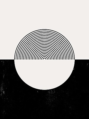 EPS 해외이미지 선 일러스트 사람없음 원형 그림 아치 반전 미니멀 해외일러스트 도형 컨셉 파일형식 벡터 이미지허브