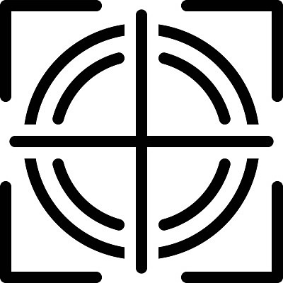 EPS 해외이미지 컨셉 십자가 일러스트 픽토그램 머리카락 플랫 목표 계획 발사 심볼 시력 윤곽 위치 네비게이션 GPS 고립 상형문자 저격수 충고 완전 해외일러스트 문자 머리 파일형식 벡터 이미지허브