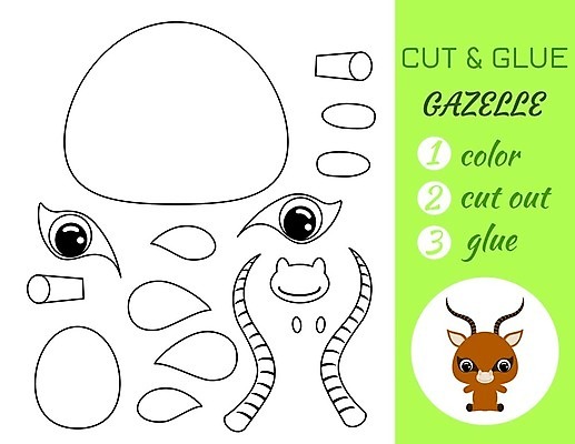 EPS 해외이미지 클립아트 동물 템플릿 캐릭터 교육 종이 야생동물 어린이 일러스트 학교 놀이 동물원 책 검은색 유치원 게임 흰색 아기 퍼즐 인쇄 만화 자르기 연습 뇌 그림 반죽 윤곽 페이지 가젤 고립 동물상 접착제 해외일러스트 일러캐릭터 컬러 모션 사람 조형물 풀_접착제 파일형식 벡터 이미지허브