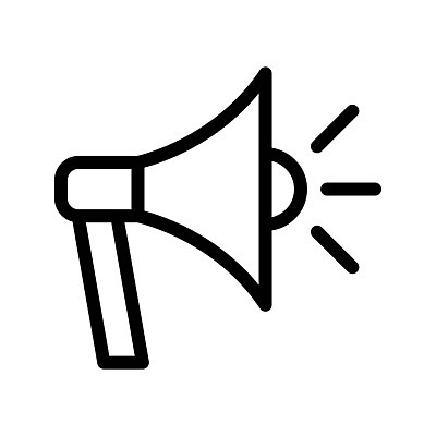 EPS 해외이미지 디자인 백그라운드 컨셉 일러스트 경고 검은색 확성기 소리 장비 발표 메시지 볼륨 심볼 마이크 오브젝트 사인 오디오 방송 시끄러움 소통 경보 고립 비명 해외일러스트 컬러 음향기기 전자제품 파일형식 벡터 이미지허브