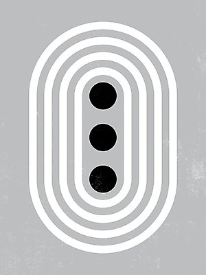 EPS 해외이미지 선 일러스트 사람없음 회색 원형 그림 타원형 미니멀 해외일러스트 도형 컬러 파일형식 벡터 이미지허브