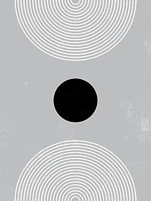 EPS 해외이미지 선 일러스트 사람없음 회색 원형 그림 아치 미니멀 해외일러스트 도형 컬러 파일형식 벡터 이미지허브