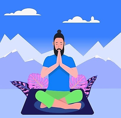 EPS 해외이미지 구름 캐릭터 라이프스타일 남자 실루엣 포즈 백그라운드 신체 불교 일러스트 요가 자연 하늘 휴식 산 건강 연꽃 사람 앉기 풍경 파란색 운동 평화 화목 마음 집중 심볼 연습 명상 위치 아사나자세 해외일러스트 일러캐릭터 자연요소 웰빙 꽃 종교 컬러 컨셉 모션 촬영기법 생활 요가자세 생태계 파일형식 벡터 이미지허브