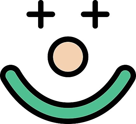 EPS 해외이미지 디자인 얼굴 일러스트 미소 사람 픽토그램 파티 웹 광대 유머 플랫 배우 서커스 가득함 심볼 사인 싱글 코 심플 코믹 고립 고체 상형문자 조커 해외일러스트 문자 감정 인터넷 표정 이벤트 신체부위 연예인 파일형식 벡터 이미지허브